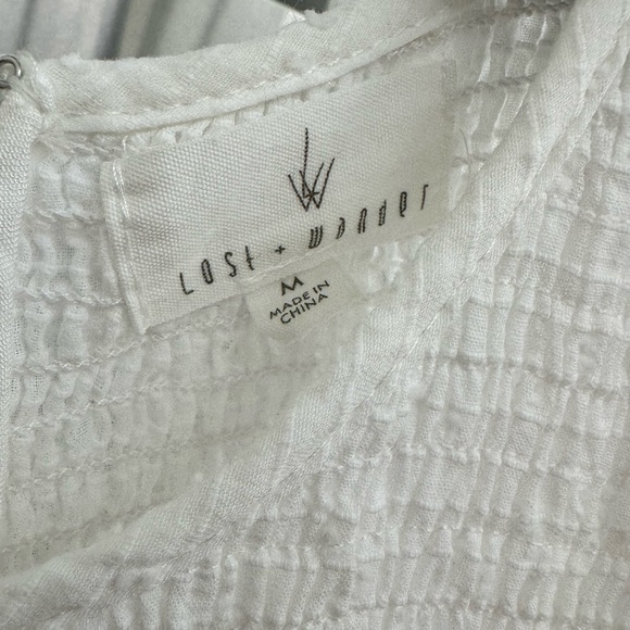 Lost and Wander Daffodil Cotton Smocked Midi Dress Size M - Picture 4 of 8